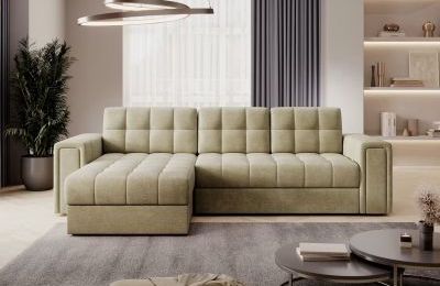 Kutna garnitura Blenvi na razvlačenje sa spremnikom - 150x260x42 cm