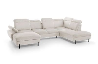 Kutna garnitura Sienna na razvlačenje sa spremnikom - 107x365x235 cm