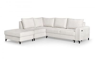 Kutna garnitura BRANDO sa tabureom na razvlačenje - 260x170x44 cm