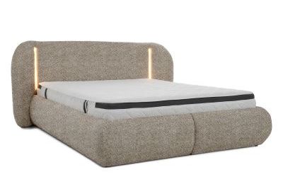 Krevet COCO sa spremnikom i LED svjetlima - 160x200 cm