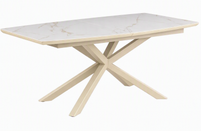Stol na razvlačenje London gold - 180-220x90x75