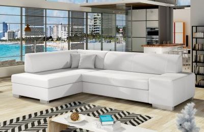 Kutna garnitura Fabio s ležajem i spremnikom - 167x268x73 cm