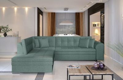 Kutna garnitura Pieretta s ležajem - 205x260x80 cm