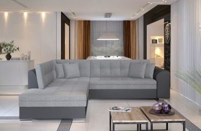 Kutna garnitura Pieretta s ležajem - 205x260x80 cm