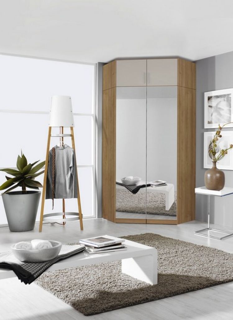 Korpus Druck Eiche Wotan + Fronte Spiegel