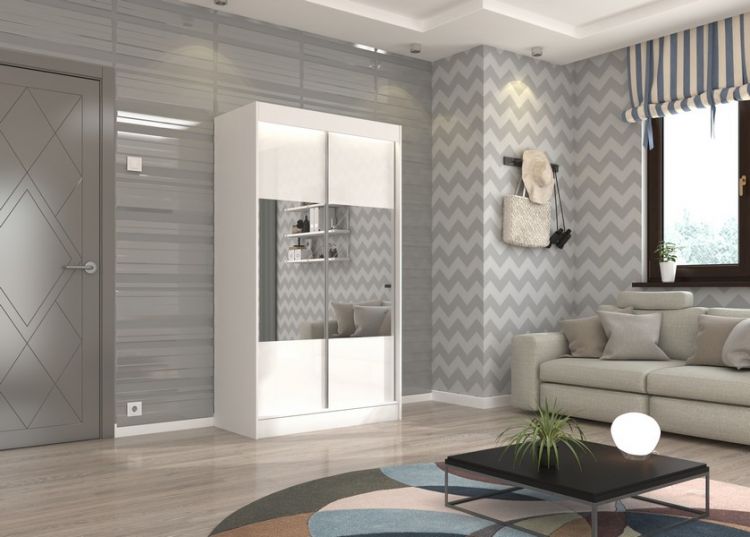 White+White lacobel+mirror (120) (Tms25)