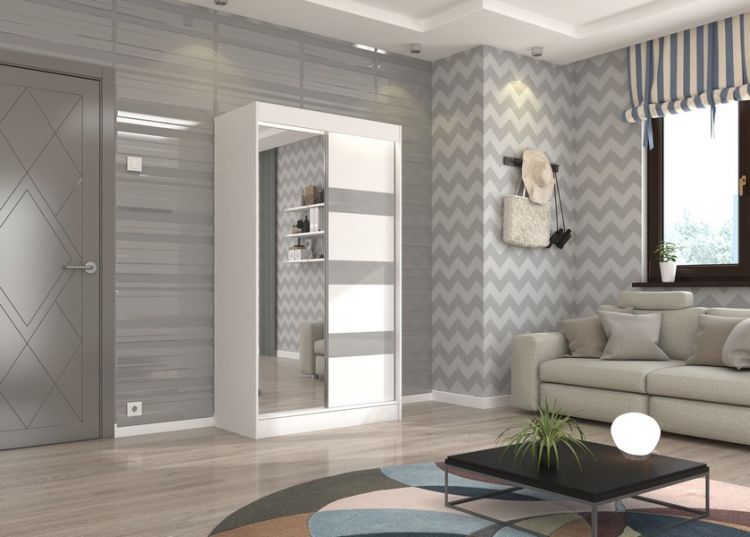 White+Grey lacobel+mirror (120) (Tra22)