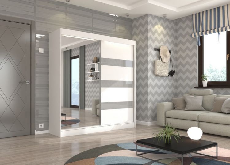 White+Grey lacobel+mirror (200) (Tra24)