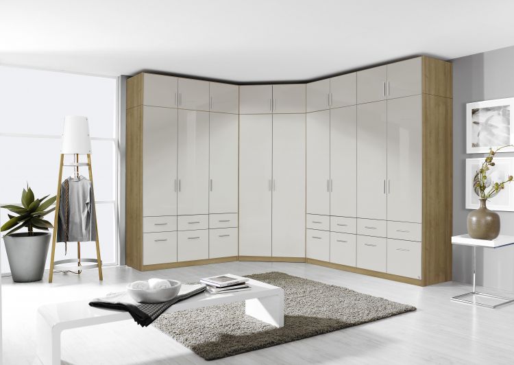 Druck Eiche Wotan+Hochglanz soft grey