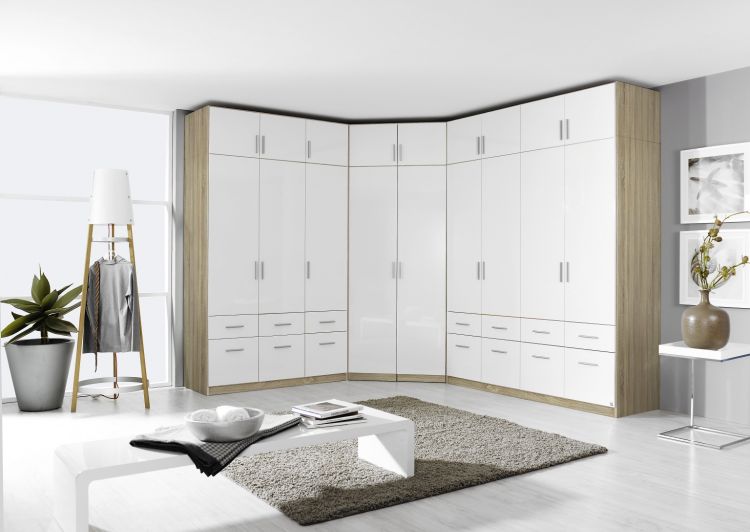 Druck Eiche Sonoma+Alpinweiß