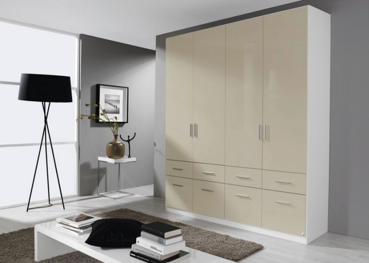 Korpus alpinweiß + Hochglanz soft gre